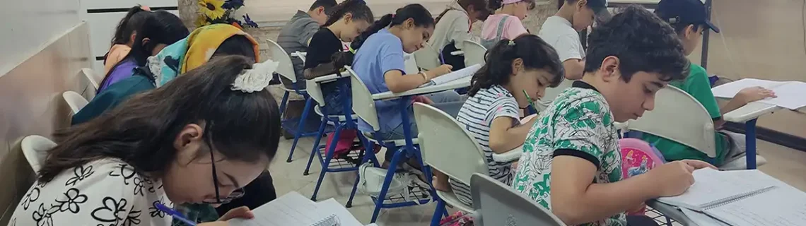 کلاس خط مخصوص دانش آموزان کرج